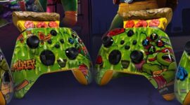 Microsoft vytvořil čtyři mandly Xbox s tématem Teenage Mutant Ninja Turtles a vůní pizzy.
