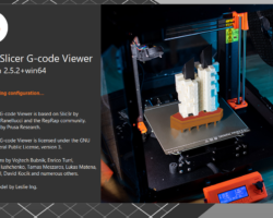 Použití PrusaSliceru pro řezání a opravu STL souborů a náhled G-kódů