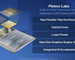 První informace o rodině procesorů Intel Meteor Lake se objevují v úniku