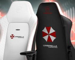 Noblechairs představuje herní židli Resident Evil Umbrella Edition