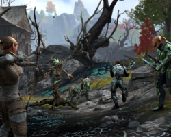 "Okouzlující snímky zlaté cesty ve hře Elder Scrolls Online"