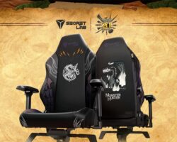 Secretlab představuje novou herní židli Monster Hunter inspirovanou Fatalis