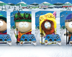 "Speciální edice Xbox řady X s postavičkami South Park"