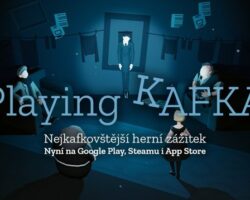 Hra Playing Kafka s Pleslem a Novotným